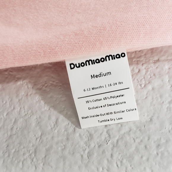 Pink sleep sack size medium 6 to 12 mos. NWNT - Picture 4 of 4